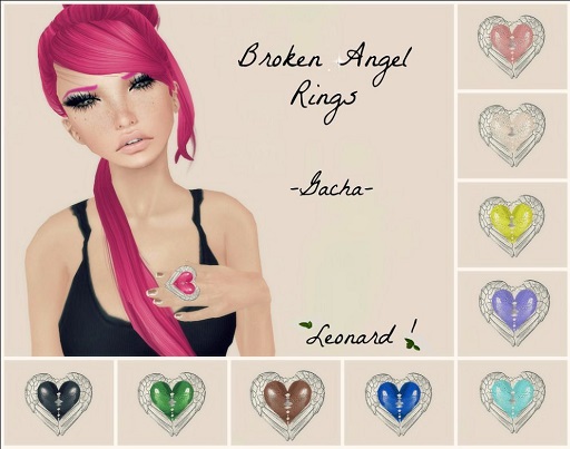 ::LEONARD:: Broken Angel Ring -lemon- *l*