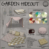 [IK] Garden Hideout - 8. Blankets&Cushions - ULTRARARE  (boxed)