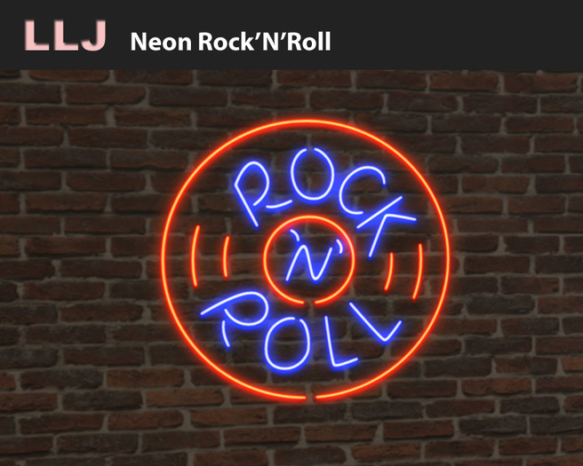 LLJ Neon Rock N Roll