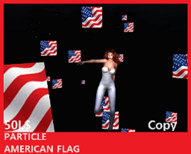 PARTICLE AMERICAN FLAG 