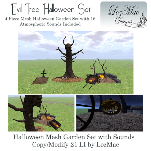 LMD Evil Tree Halloween Set (16 Sounds)