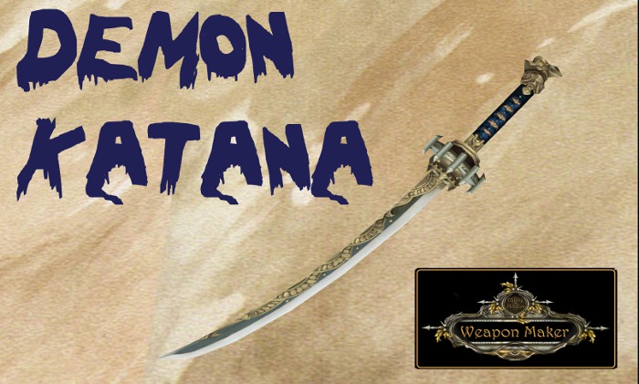 Demon Katana 2h {Unity Maxim} w/Resize
