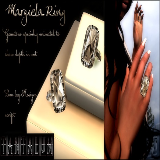 ~Tantalum~ Margiela Ring*.