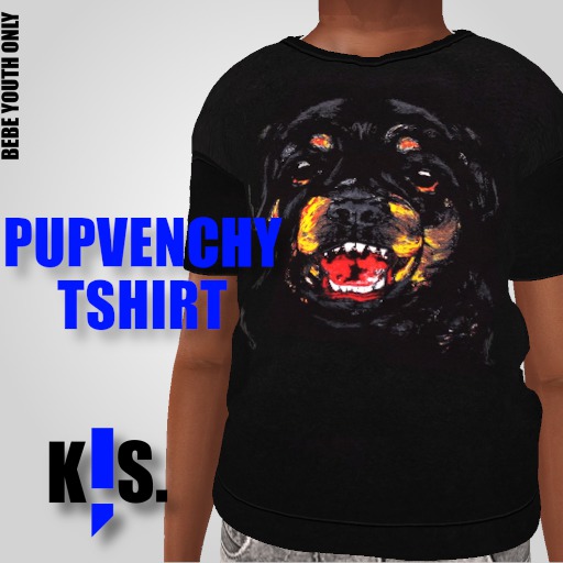 [K/S] TSHIRT (PUPVENCHY) YOUTH BODY