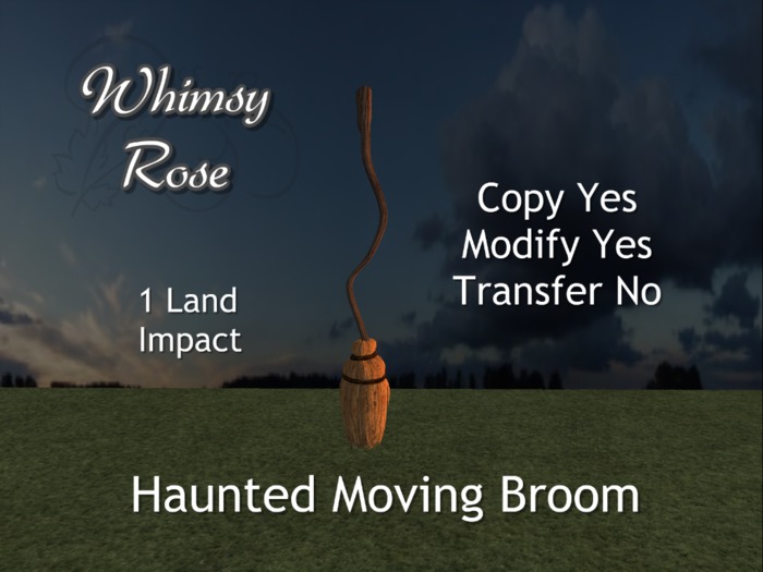 [WR] Haunted Moving Broom (C/M)