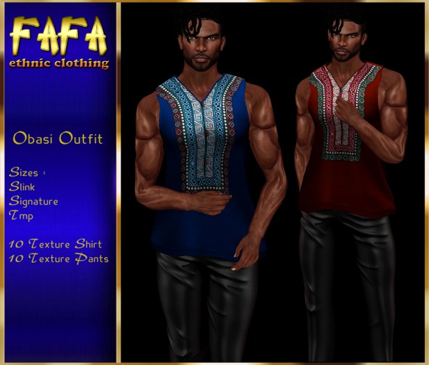 {FAFA}Obasi Outfit (unpack)