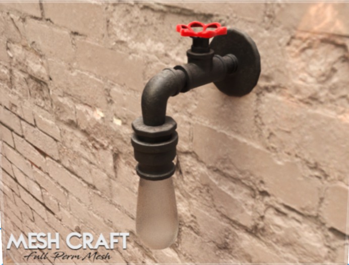 Industrial Sconce - Full Perm