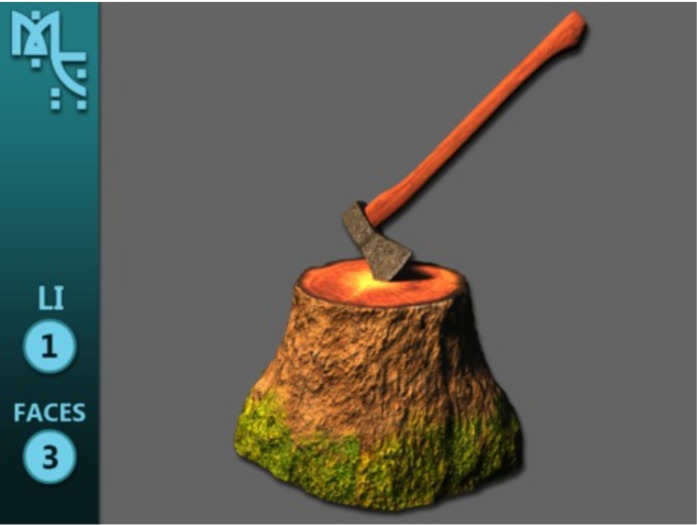 Axe & Stump - Full Perm