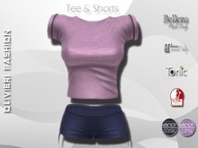 Lucy Emily - Tee & Shorts - 08 
