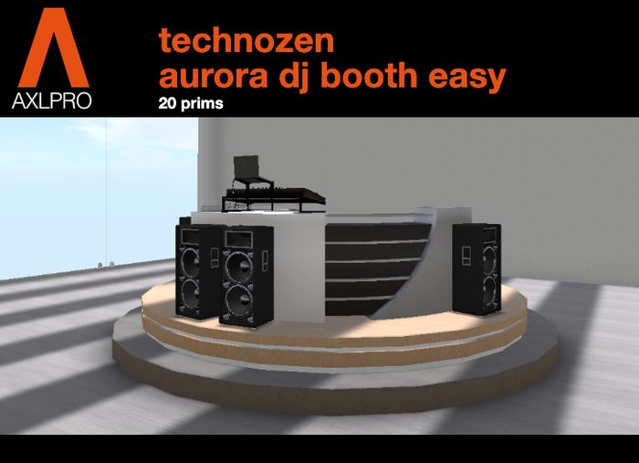 AXL pro Plus - Technozen Aurora DJ Booth Easy