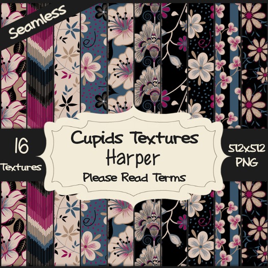 *Cupids Textures * 16 HARPER