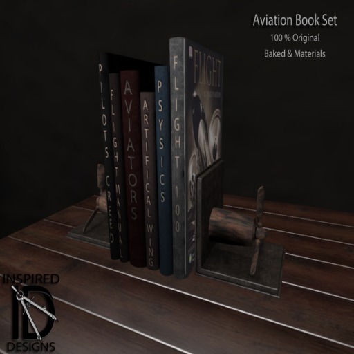 [ID] INSPIRED DESIGNS_Aviation Book Set [boxed]