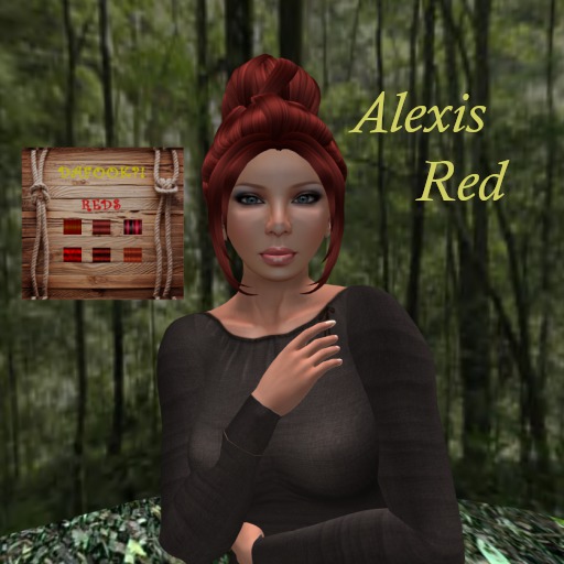 DF ALEXIS UPDO RED
