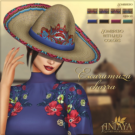 :: ANTAYA :: Sombrero <Escaramuza charra> (wear)
