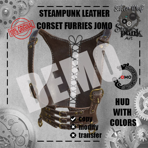 SW - Steampunk Leather Arnes Breast Furries Jomo (Box) DEMO