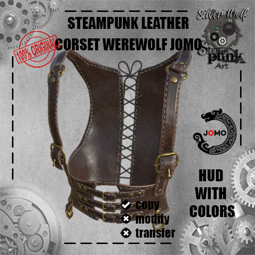 SW - Steampunk Leather Arnes Breast Werewolf Jomo (Box)