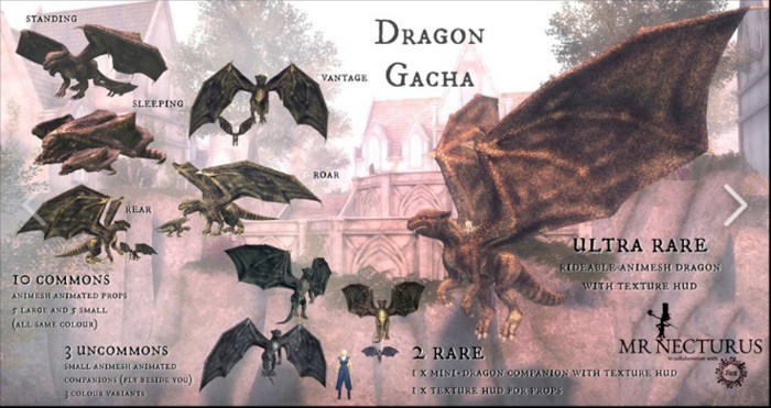 Mr Necturus & Jinx : Dragon Gacha Stand