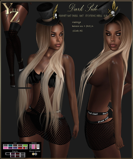 >> UnPack HUD << YELIZ MESH "DARK SIDE"