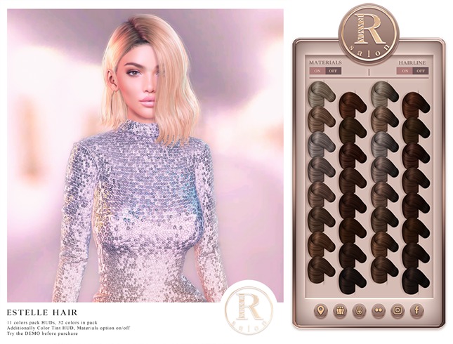 RAMA.SALON - Estelle Hair 'Brunettes Colorant'