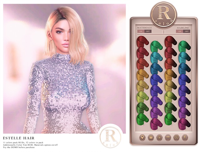 RAMA.SALON - Estelle Hair 'Colores'