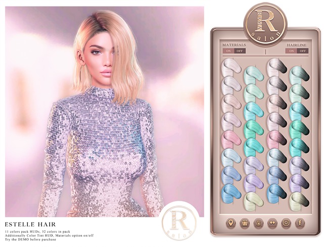 RAMA.SALON - Estelle Hair 'Pastels Colorant'
