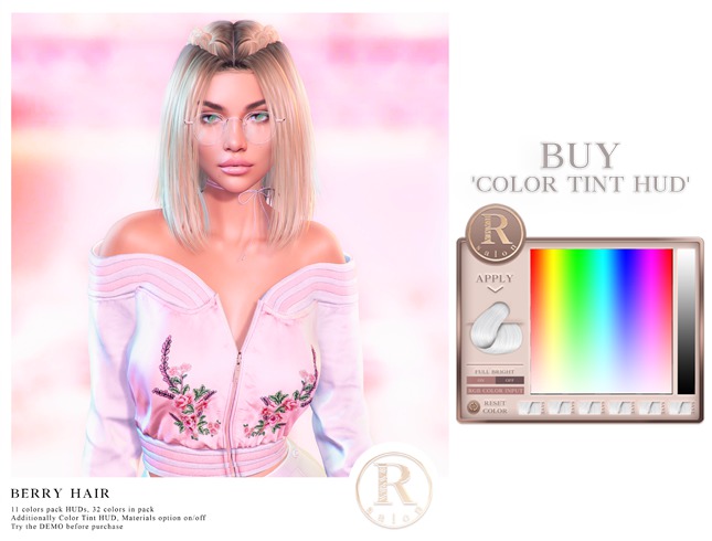 RAMA.SALON - Berry Hair Color Tint Picker