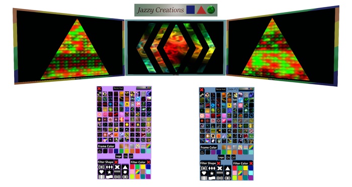 ..:: Jazzy Creations ::.. FX Screen - Full Set 2 Screens