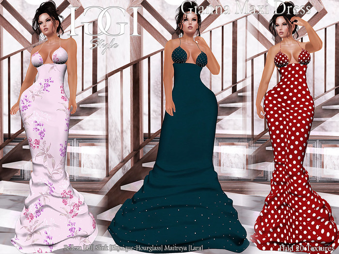 [[IGGI]] Gianna Maxi Dress