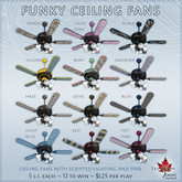 Trompe Loeil - Funky Ceiling Fan Haze