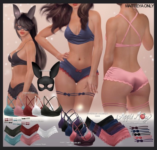 AMD-Bunny Outfit~ALL RARE and Bunny Mask