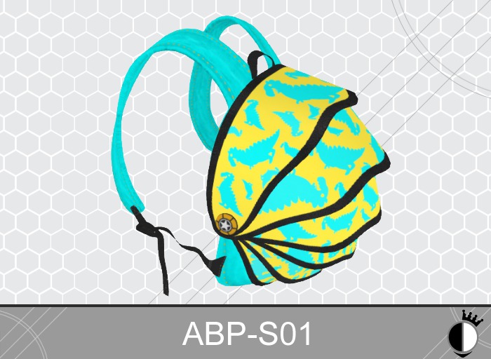 [Zero-One] DinosBlueYellow #ArmadilloBackPack