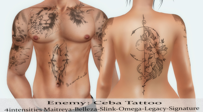 Enemy:  Ceba Tattoo (ADD/REZZ)