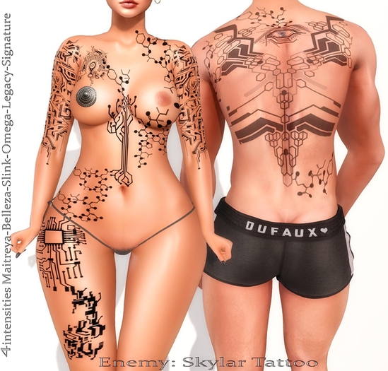 Enemy: Skylar Tattoo (ADD/REZZ)