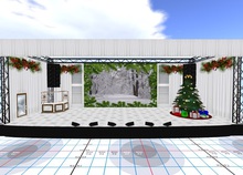 Winter Wonderland Christmas Stage