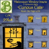 Halloween Window Insets - Headless and Hags