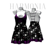 *** Harmonia Violet Halloween Mona Dress Maitreya Slink Freya