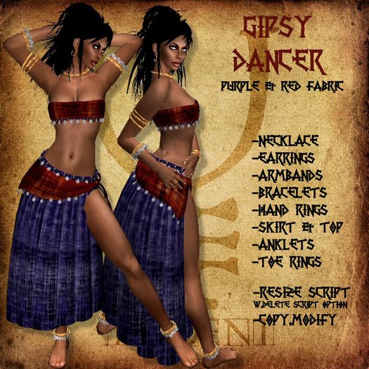 Gipsy Dancer [Purple/Red]