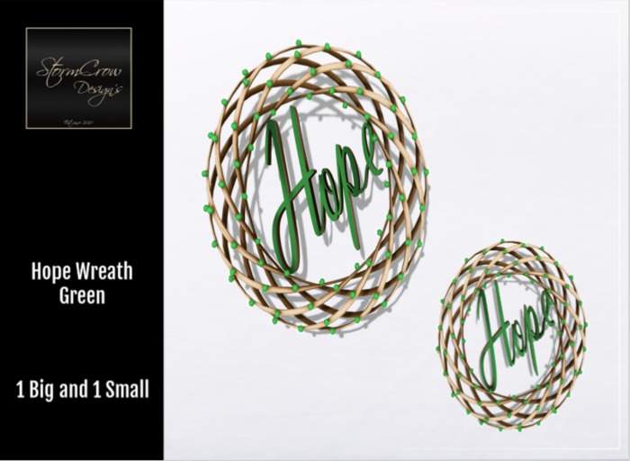 Hope Wreath Green