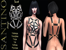 Santino Design-Chain Harness-White