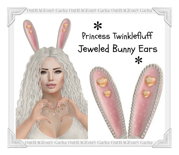 Princess Twinklefluff - Bunny Ears - Topaz