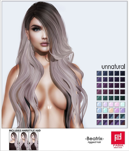 -FABIA- Mesh Hair   < Beatrix> Unnatural