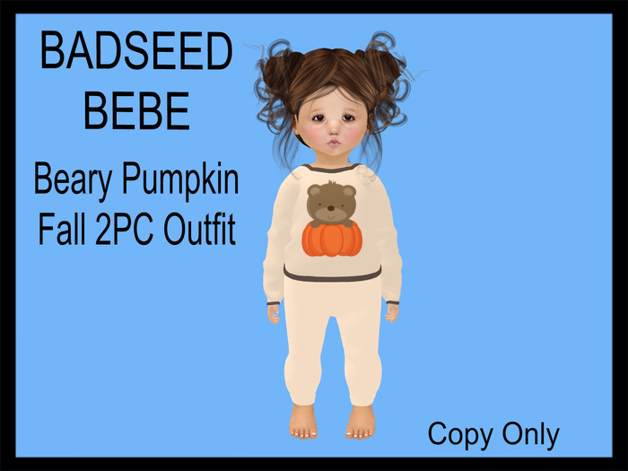 Steph-O-Bee's - Beary Pumpkin Fall (Bebe)