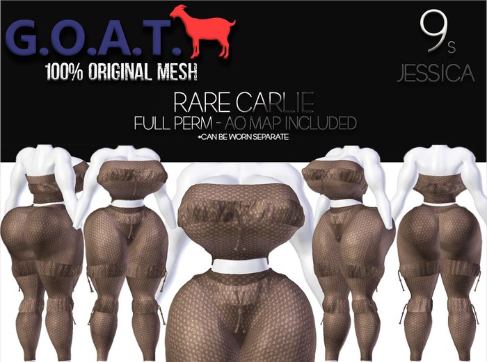 G.O.A.T. 9s JESSICA RARE CARLIE FULL PERM