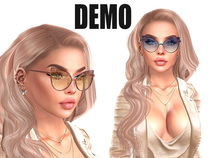Graphit Design. Butterfly Cat eye Sunglasses DEMO