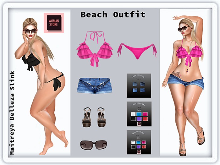 [Woman] 275 Beach Outfit