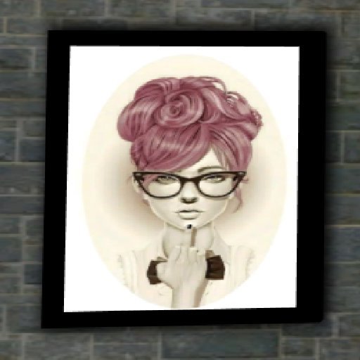 dont mess with the lady poster framed