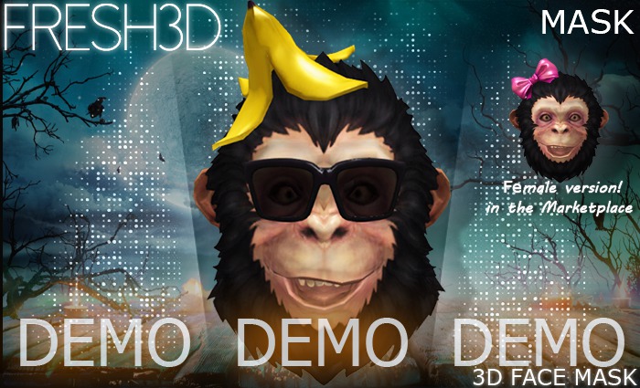 Fresh3D Party Monkey Male-DEMO