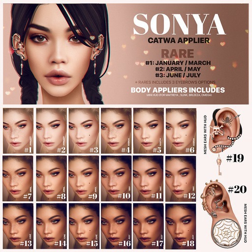 #18  [PUMEC]  -  SONYA  - JULY --- CATWA app.