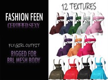 FF-BBL Fly Girl Outfit 12 Textures Fatpack