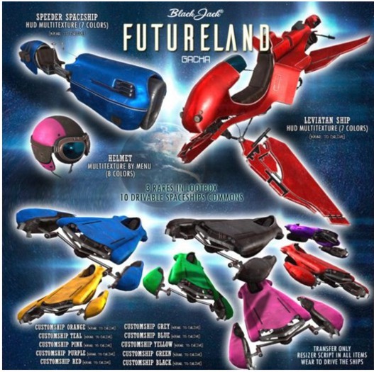 BJK Futureland Custom-ship Blue